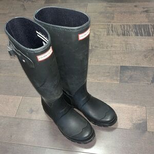 Hunter boots US5